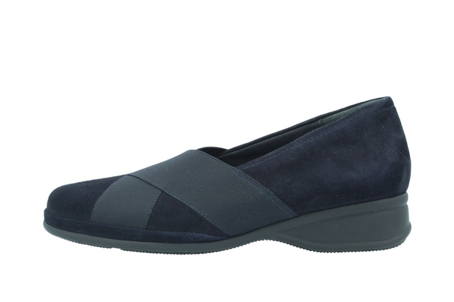 Slipper Carl Semler Schuhfabrik GmbH u0026 Co. KG | Ria – Midnightblue – Slipper