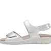 Sandalen Und Sandaletten Carl Semler Schuhfabrik GmbH u0026 Co. KG | Dunja – Silber – Sandalette